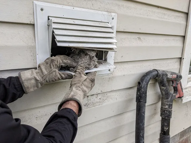 Dryer Exhaust Vent Cleaning in Branford
