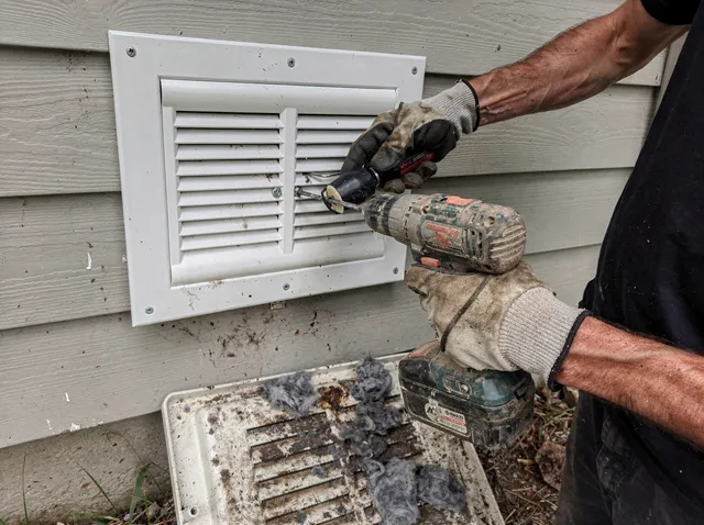 Dryer Vent Cover Replacement in Branford