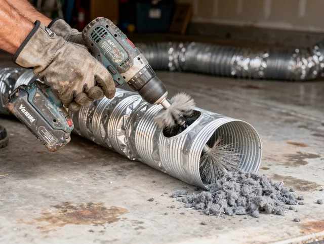 Professional duct cleaning by Branford Dryer Vent Cleaning in Branford