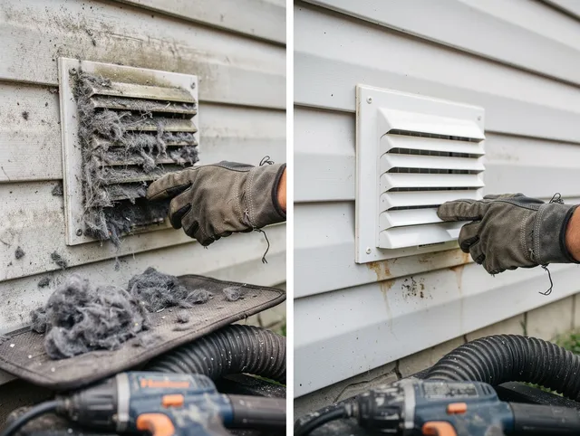 Residential dryer vent cleaning by Branford Dryer Vent Cleaning in Branford